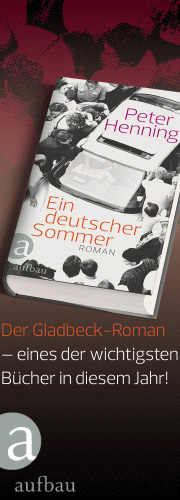 Wallpaper Banner 'Ein deutscher Sommer' von Peter Henning (Aufbau Verlag)